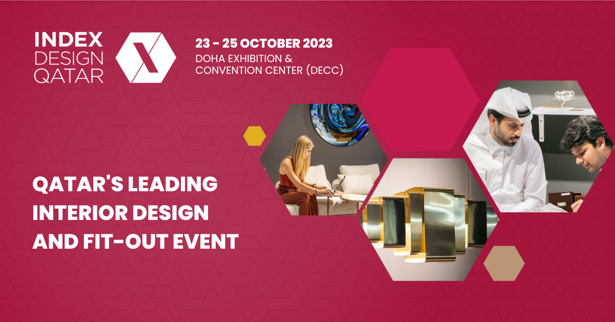 INDEX Design Qatar 15 17 October 2024 Doha Exhibition & Convention